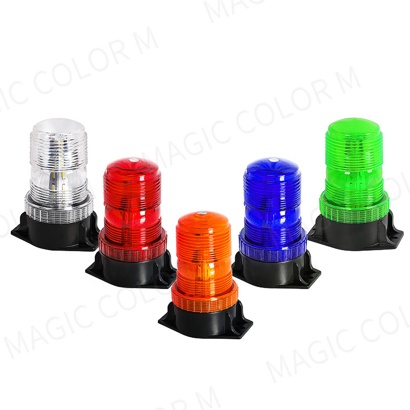 12-24V 48V 60V 80V 30 LED High Power ไฟเตือนฉุกเฉินแฟลช Strobe Light Beacon สําหรับรถยกรถบรรทุกโรงเรียน Amber สีฟ้าสีแดง
