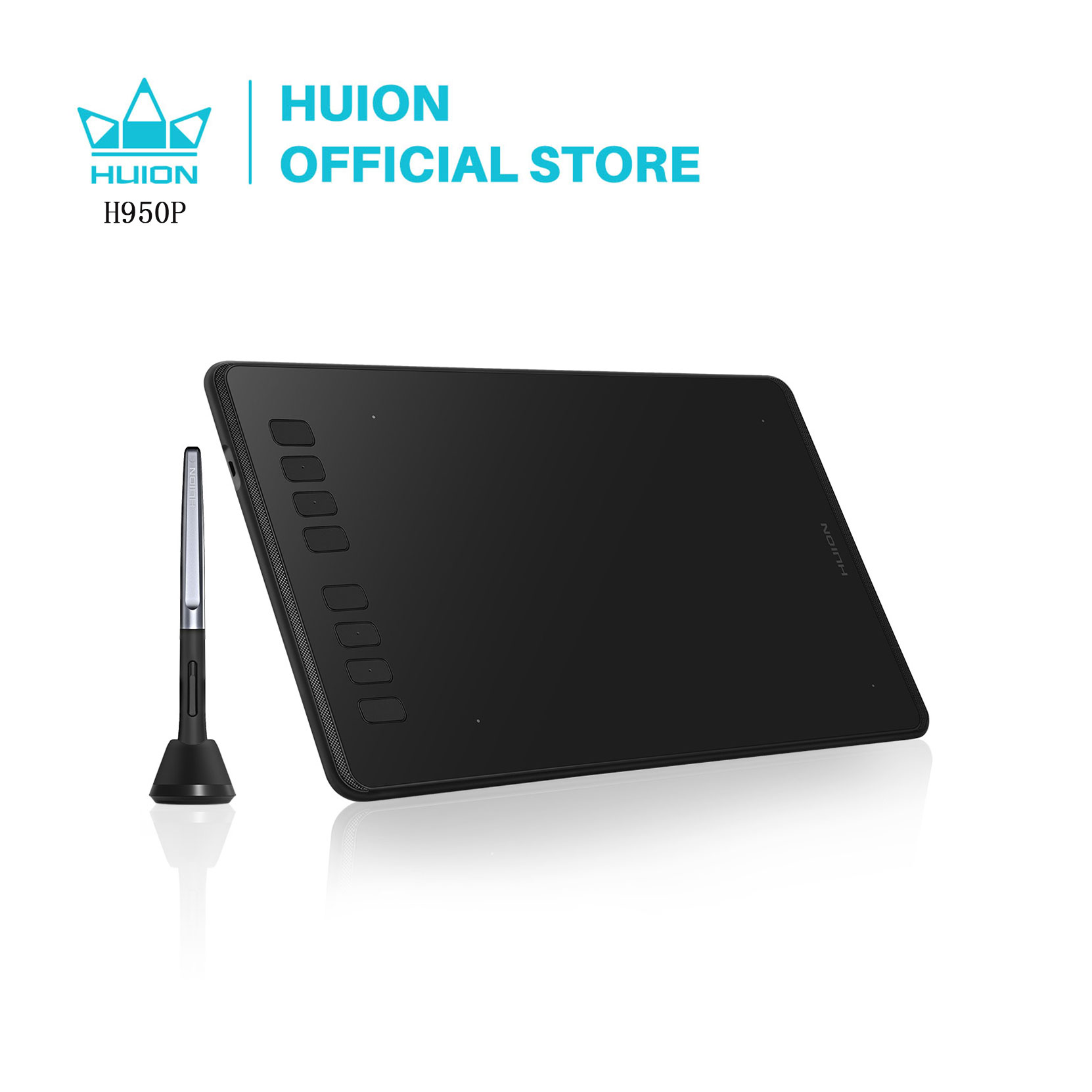 HUION – tablette graphique H640P H950P pour dessin Digital, ultralégère, avec stylet sans batterie, pour téléphone PC et Android