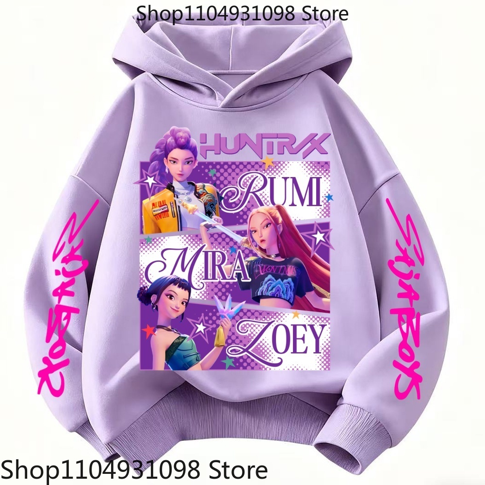 Bluza z kapturem w stylu magicznym fantasy na jesień 2026 dla dziewcząt i chłopców, urocza bluza typu pulower w stylu księżniczki, modna koreańska bluza do noszenia na co dzień.