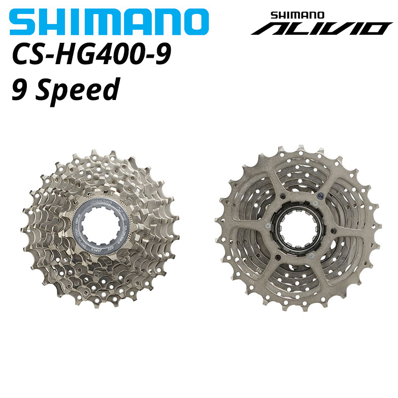 Shimano alivio m4000 hg400 9 velocidades cassete de bicicleta mtb mountain bike roda livre hg400 9s 11-25t 11-28t 11-32t 11-34t 11-36t