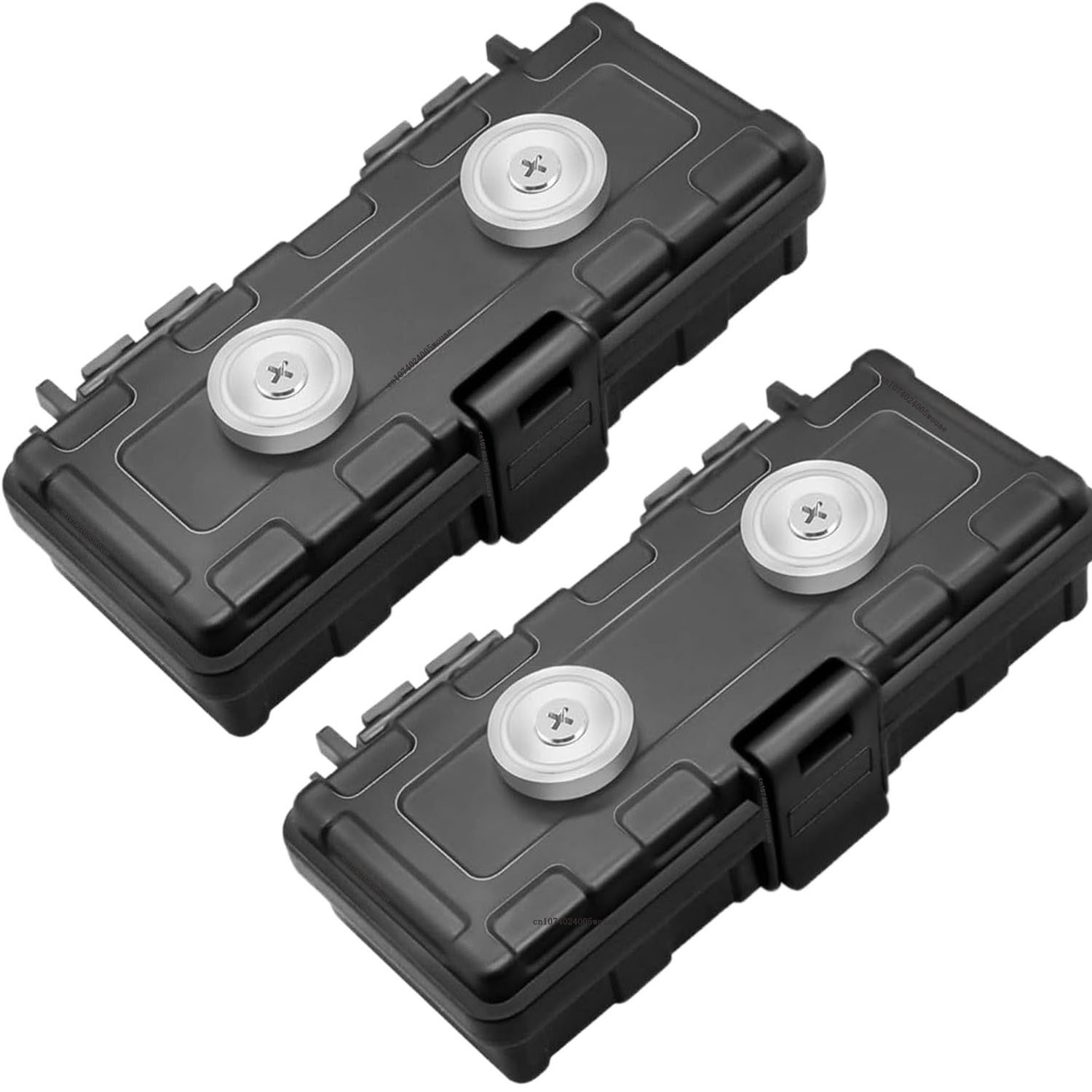 Magnetischer Schlüsselhalter unter dem Schlüsselversteck, wasserdichtes, verstecktes Autoschlüsseletui für Outdoor-Reisen, magnetischer Schlüsselkasten für unter Autofahrzeugen