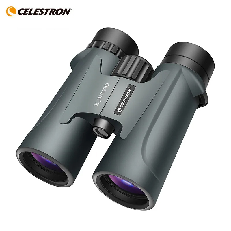 Celestron Outland X 8x42 10X42 grünes Fernglas, wasserdichtes und beschlagfreies Fernglas für Erwachsene, mehrfach beschichtete Optik und BaK-4-Prismen
