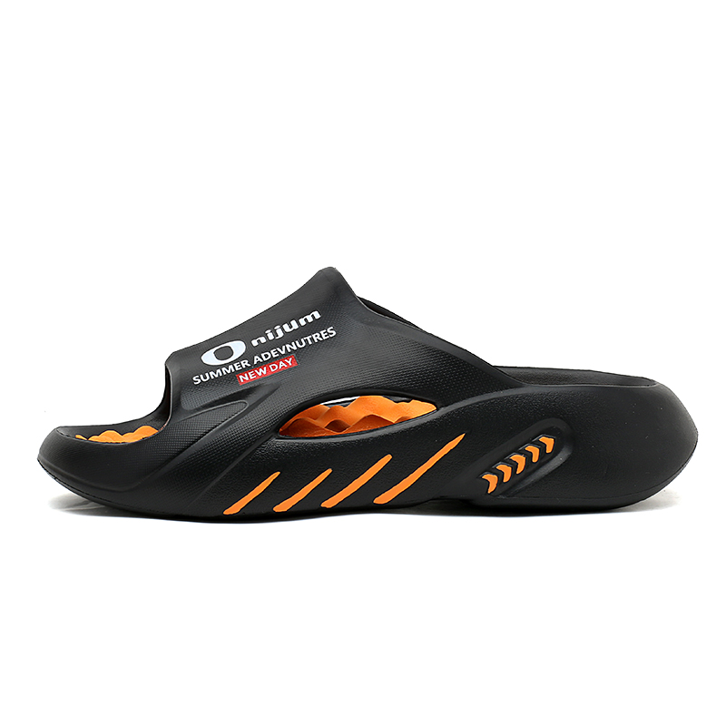 Zapatillas de masaje de verano para hombre, sandalias deslizantes para interiores y exteriores, zapatos informales de playa, zapatillas de suela cómoda para hombre, talla grande 46 47