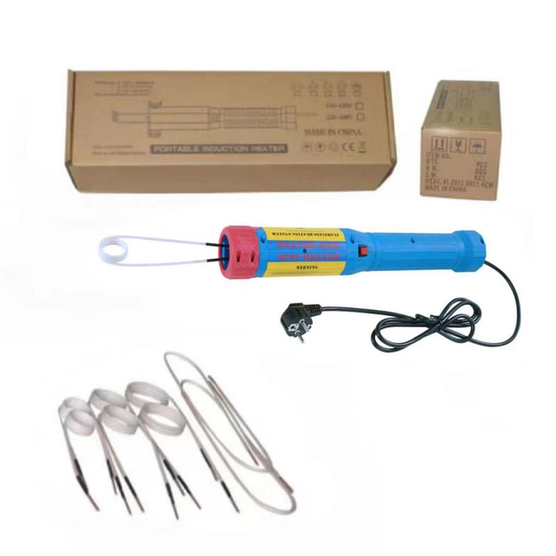 NEW 1100W Mini Flameless Magnetic Induction Heaters 110V/220V Car Bolt Remover Repair Tools  with 3/8Coils