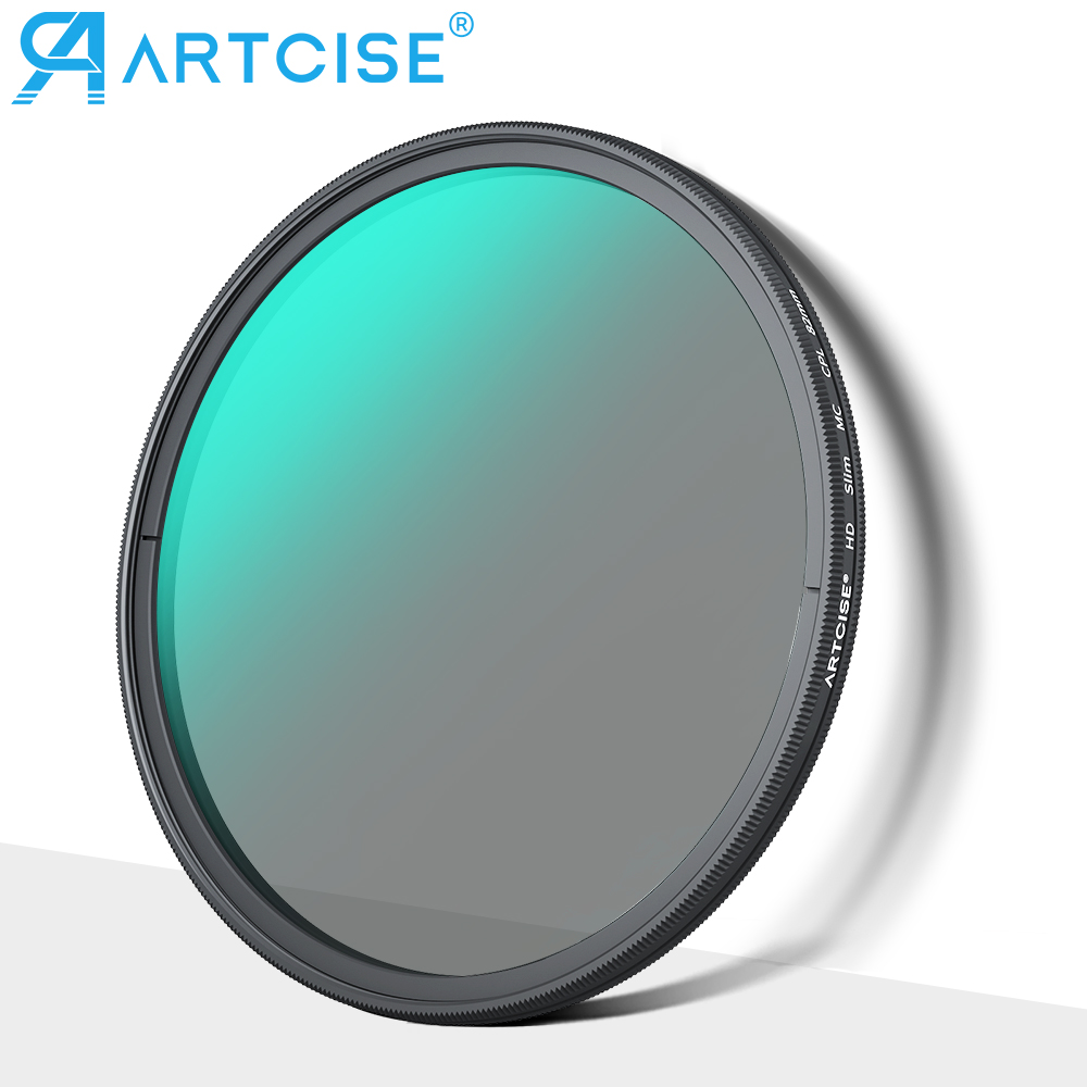Cpl filtre polarisant lentille caméra polariseur filtre caméra lentille protecteur photographie Canon appareil photo accessoires 49mm 58mm 82mm 77m