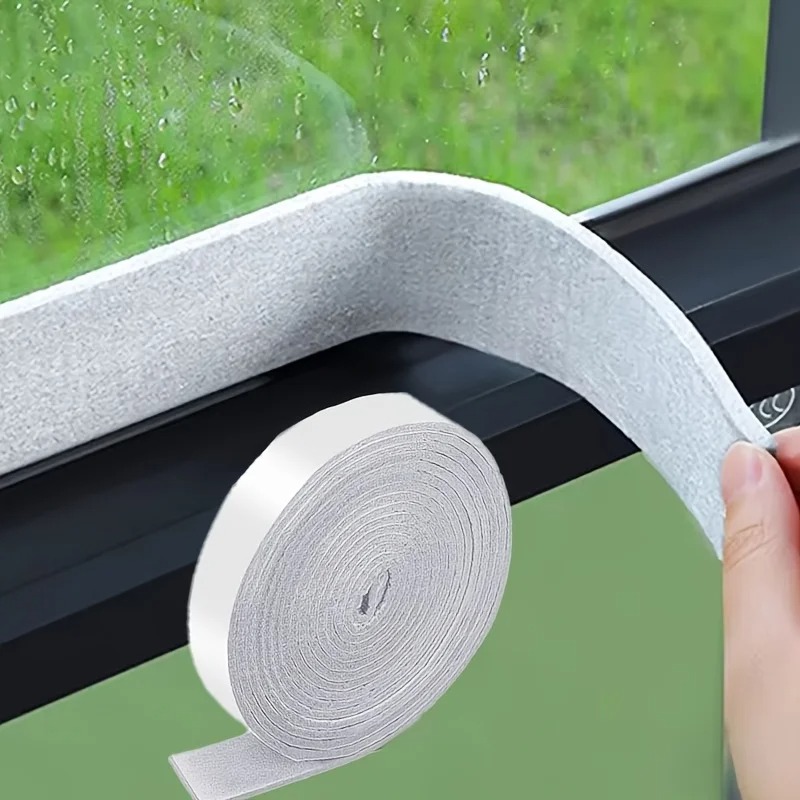 1pc 2/4m Window Anti-Condensation Strips Glass Water Absorb Stickers Window Condensation Absorbent Strips Moisture Absorbers