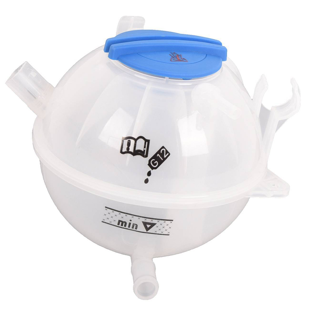 Engine Radiator Coolant Reservoir Tank Bottle And Cap Plastic For GOLF For MK6 1K0121407A 603-253 Leak Proof