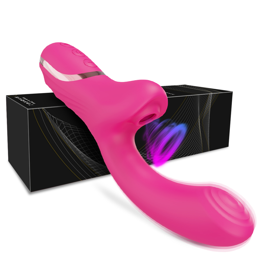 Vibrator Dildo penghisap klitoris kuat untuk wanita 20 mode Stimulator klitoris G Spot Vagina pemijat mainan seks dewasa untuk wanita
