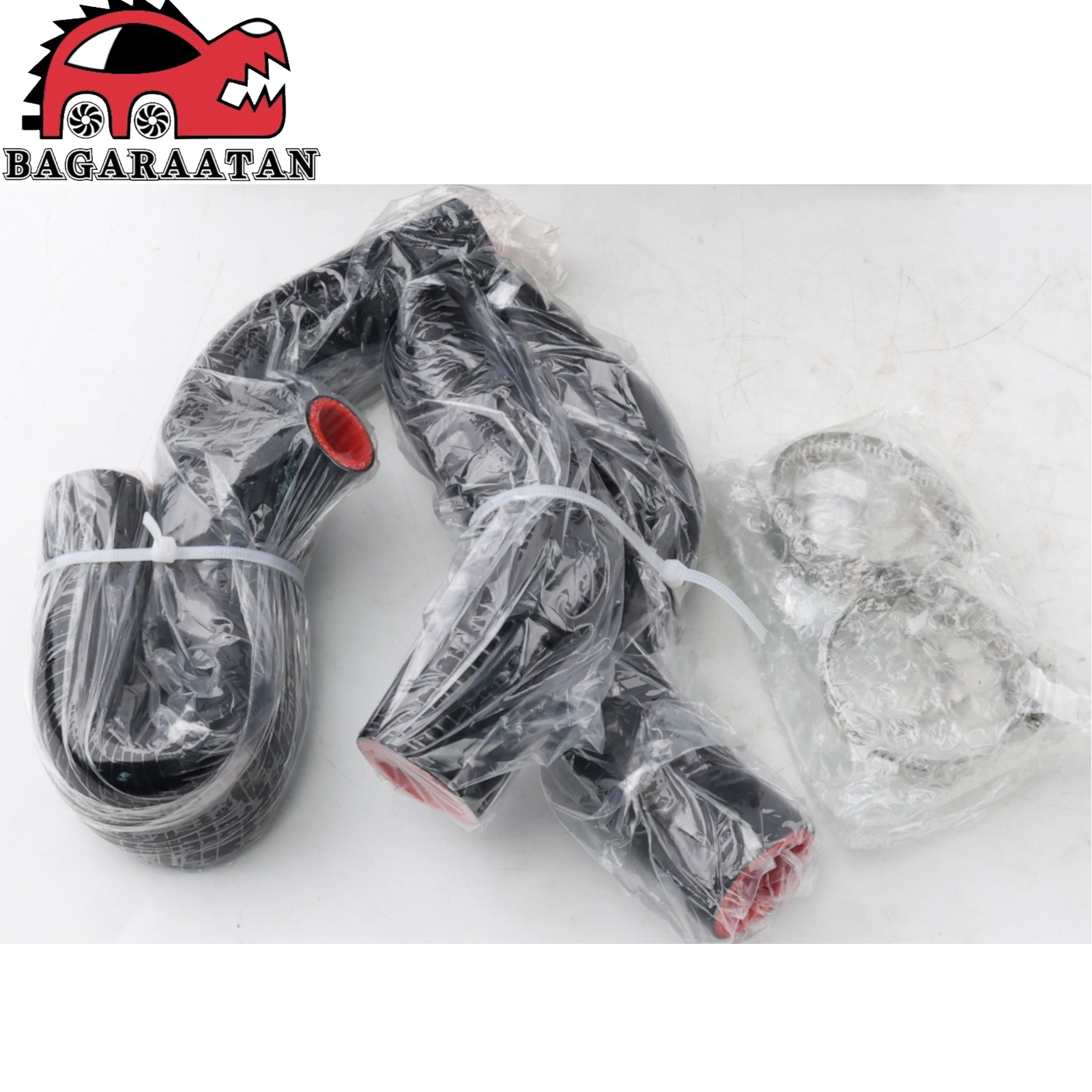Kit Tubi Flessibili Lato Guida EG EK con Staffe e Attacco Ventola per Sistema di Raffreddamento Honda DC2 CRX Si