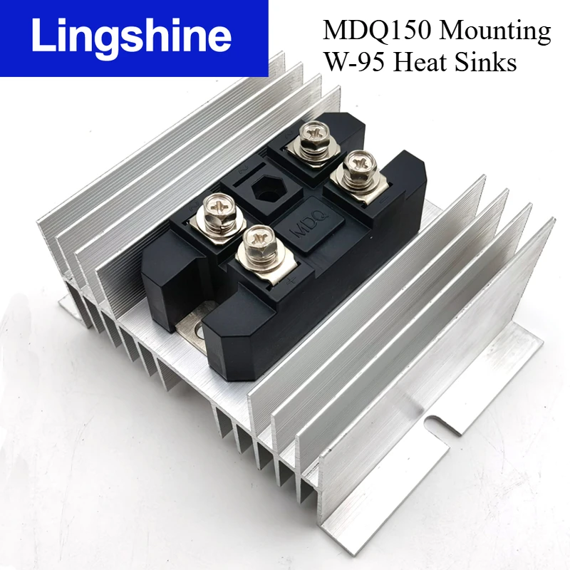 Volt Silicon Enkele 1 Fase Diode Metal Case Brug Gelijkrichter MDQ 100A 150A Amp 1600 V Eenfase Gelijkrichter Brug module