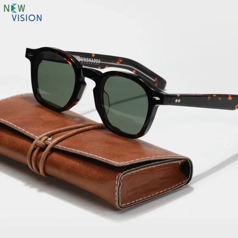 Luxus Marke Neue Frauen Sonnenbrille Mode Hochwertige Platz Acetat Designer Handgemachte Outdoor Männer Fahren SONNENBRILLE UV400