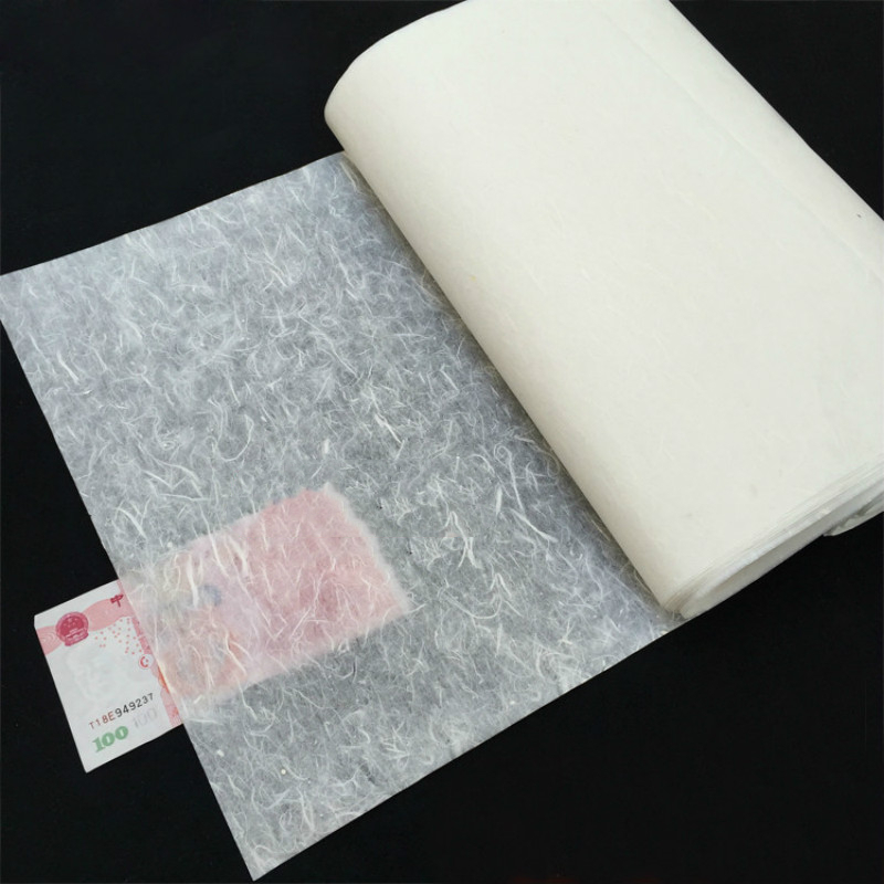 Pure Long Fiber Mulberry Paper Papel Calligrahpie Yunlong Xuan Paper Mulberry Xuan Zhi Brush Calligraphy Freehand Painting Paper