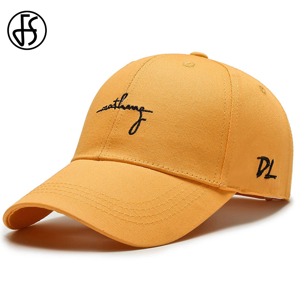 Cappellini da Baseball FS Luxury Giallo Khaki con Lettere per Uomo e Donna, Cappello Designer di Marca, Cappello Estivo Street Snapback Trucker, Gorra Hombre