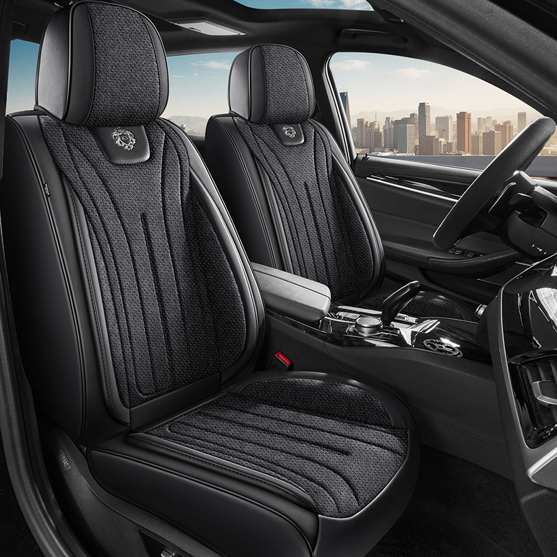 Housse de siège de voiture en daim artificiel, couverture complète, pour SUBARU Forester Outback XV Impreza Levorg Tribeca Legacy, accessoires de voiture