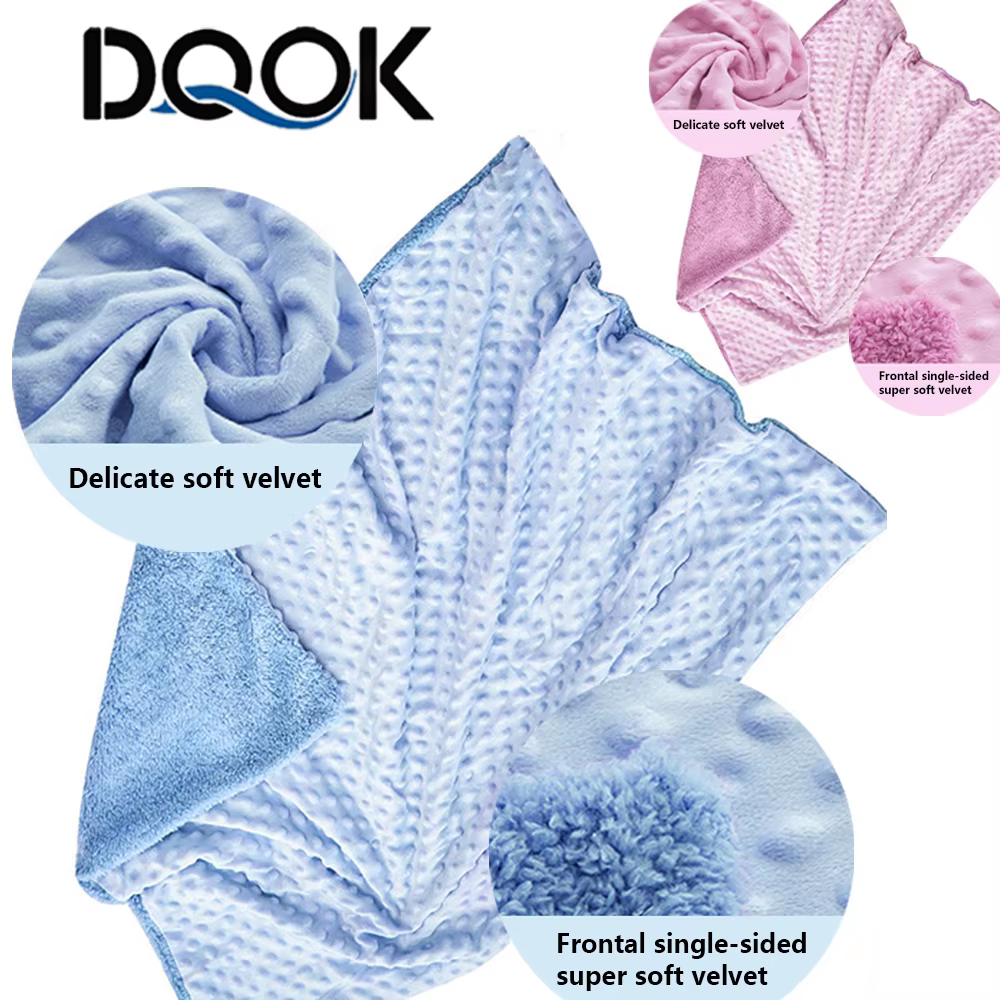 Cobertor do bebê & swaddling recém-nascido térmico macio velo cobertor inverno sólido conjunto de cama colcha algodão infantil swaddle envoltório