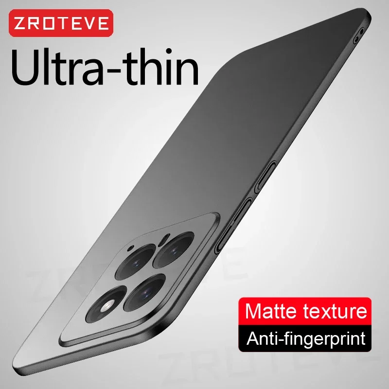 Coque ZROTEVE pour Xiaomi14, étui rigide fin en PC mat pour Xiaomi 14 Mi 13 13T 14T Pro Xiomi Mi14 Mi13 Mi14T