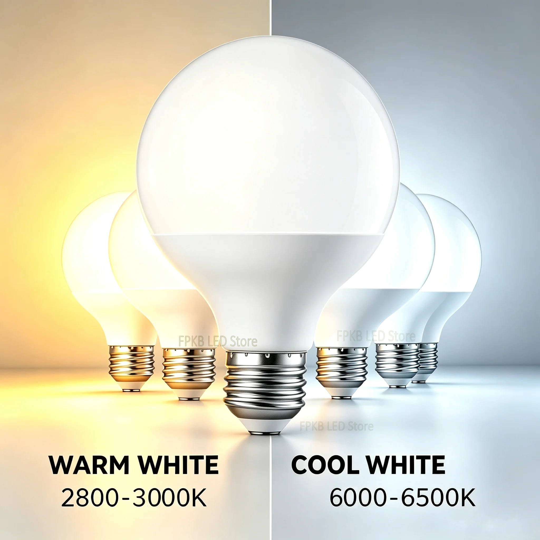 Lampu LED E27 30W 20W 15W 7W 220V 230V G80 G95 G120 Hemat Energi Global Light Lampada Ampoule Lampu LED
