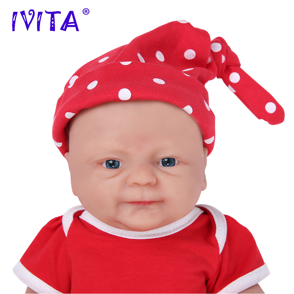 IVITA WG1512 14-дюймовая 1,65-килограммовая силиконовая кукла-реборн в полный рост "Коко", мягкая реалистичная женская кукла, заготовка для самостоятельной сборки, игрушка для взрослых