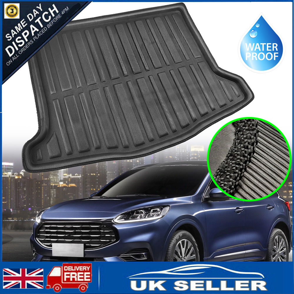 UKSTOCK Kofferbakmat Achterbakmat Vloermat voor Ford KUGA MK3 2020-2026