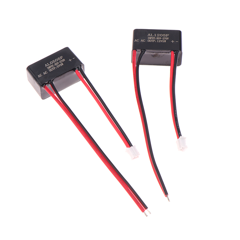 AC 220V a DC 5V/1A 12V/5W AL0505F impermeable epoxi potado luz fuente de alimentación aislamiento interruptor módulo controlador AC a DC convertidor