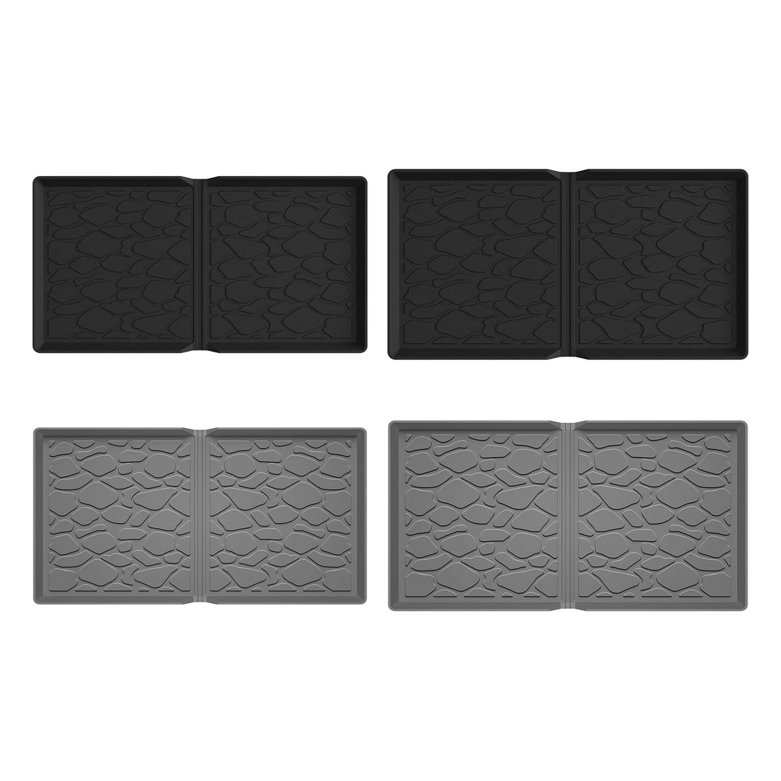 Alfombrilla de silicona para cochecito de bebé y niño pequeño, cojín de asiento, protección duradera, evita el derrame de agua y la suciedad, plegable y cómodo