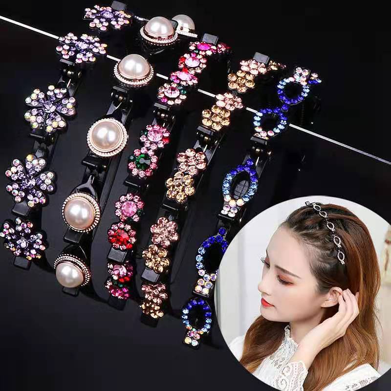 Nieuwe Meerdere Stijlen Mode Verkopen Fijne Parel Strass Pony Clip Hoofdband Haarband voor Vrouwen Meisje Haaraccessoires Hoofddeksels