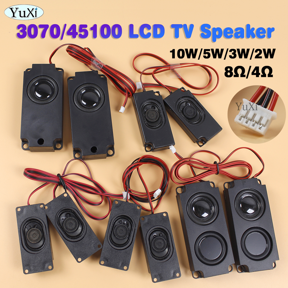1 paar Audio Tragbare Lautsprecher Für Computer PC Lautsprecher 3070 45100 LCD TV Lautsprecher Rechteck Lautsprecher 2W 3W 5W 10W 4Ohm 8Ohm