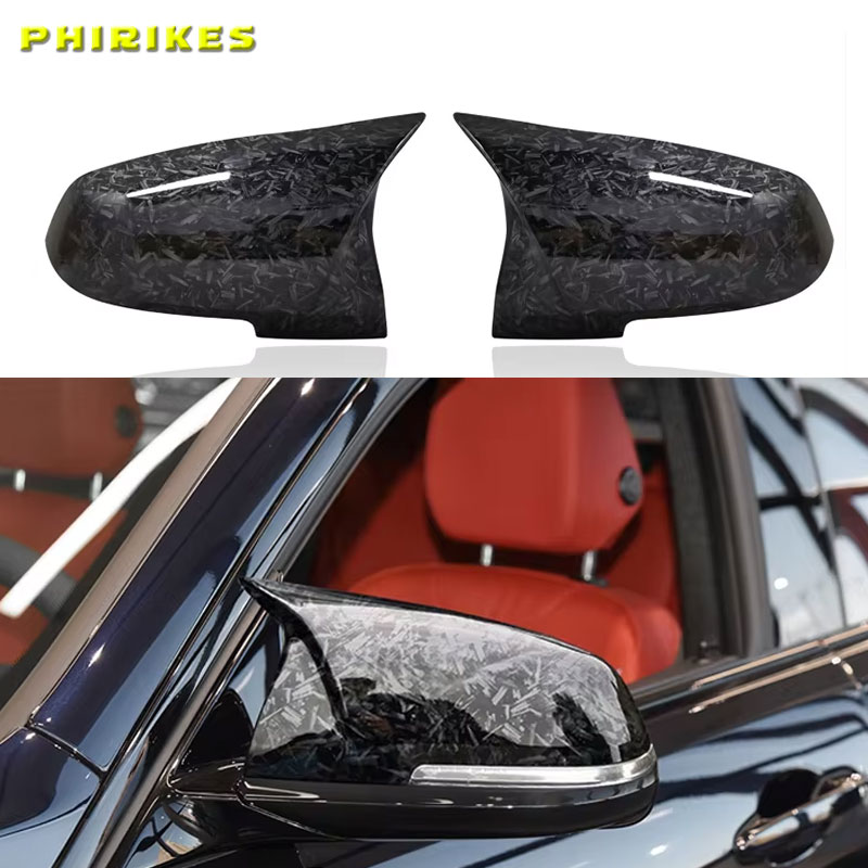 Для BMW 1 2 3 4 серии F20 F30 F31 F32 F36 2012 - UP 320i 328i 330d 335i M3 M4 Сменный стиль крышки зеркала из углеродного волокна