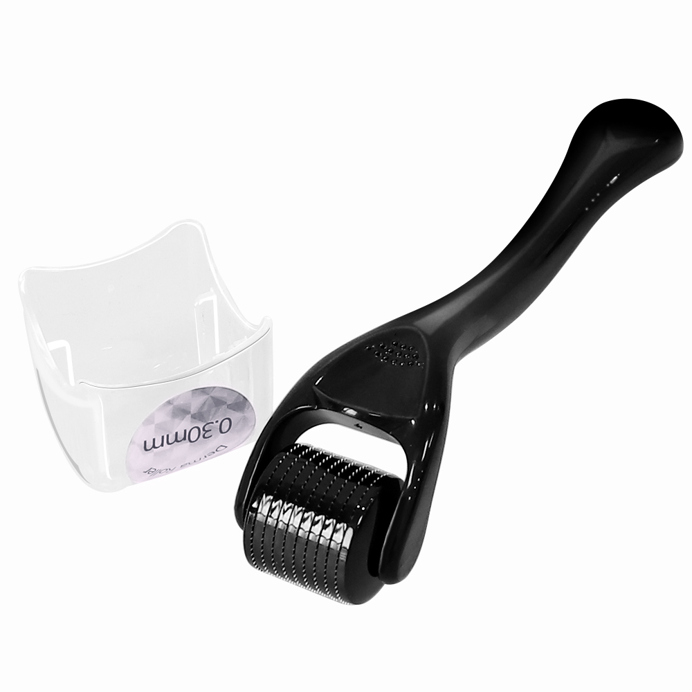 DRS 540 Derma Roller Micro Naald Gezichtsverzorging Schoonheid Tool Gebruikt om rimpels te verminderen Littekens te verwijderen Witter Baard Haargroei