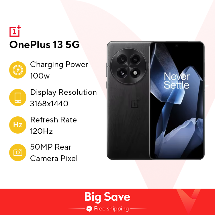 OnePlus 13 스냅드래곤 8 엘리트 핫셀블라드 카메라, 6.82 인치 2K AMOLED 디스플레이, 6000mAh 배터리, 100W SUPERVOOC ColorOS 15, 신제품