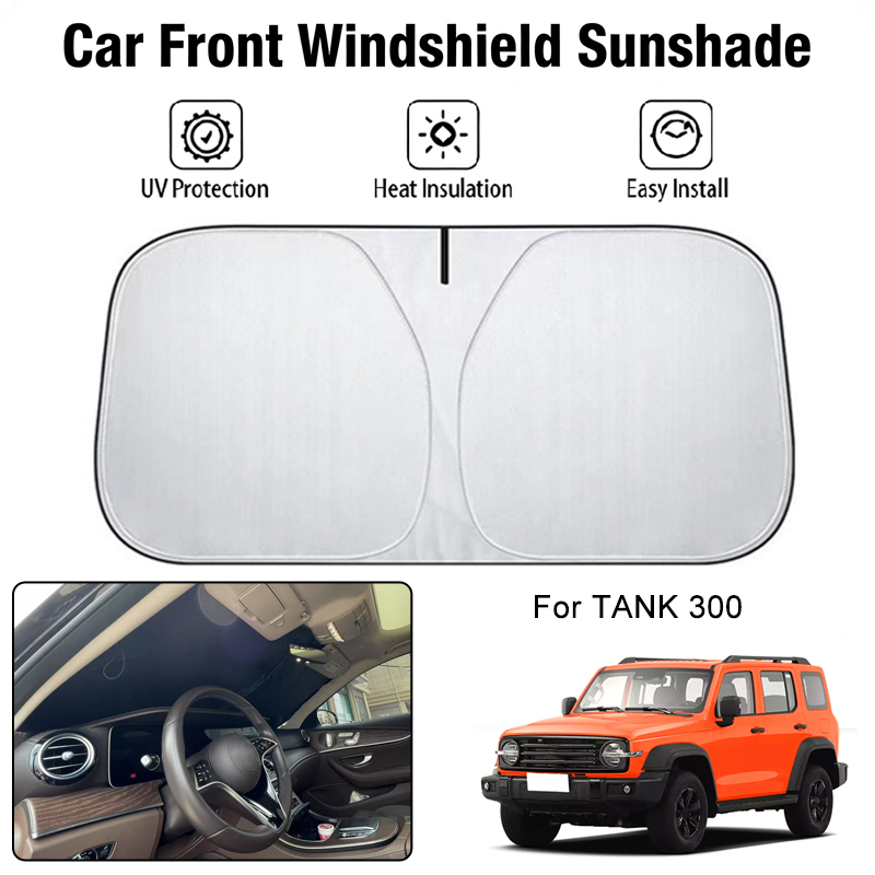 Auto Voorruit Zonnescherm Cover Voor TANK 300 UV Blok Warmte-isolatie Auto Interieur Zonbescherming Accessoires