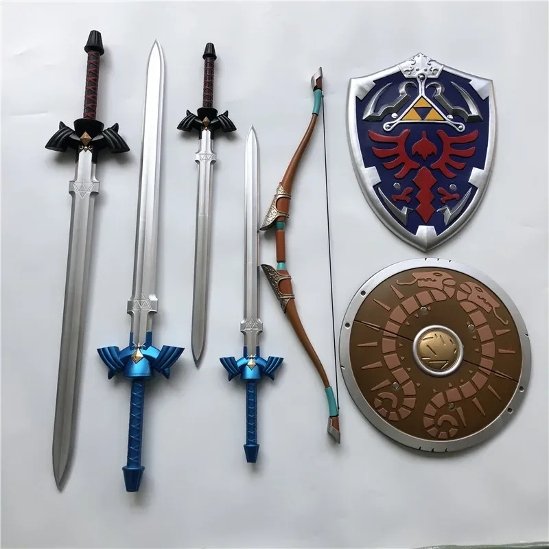 108 см Game Link Sky Shield и Sky Sword Косплей PU Реквизит Cos оружие Хэллоуин Оружие косплей Сценический реквизит игрушки