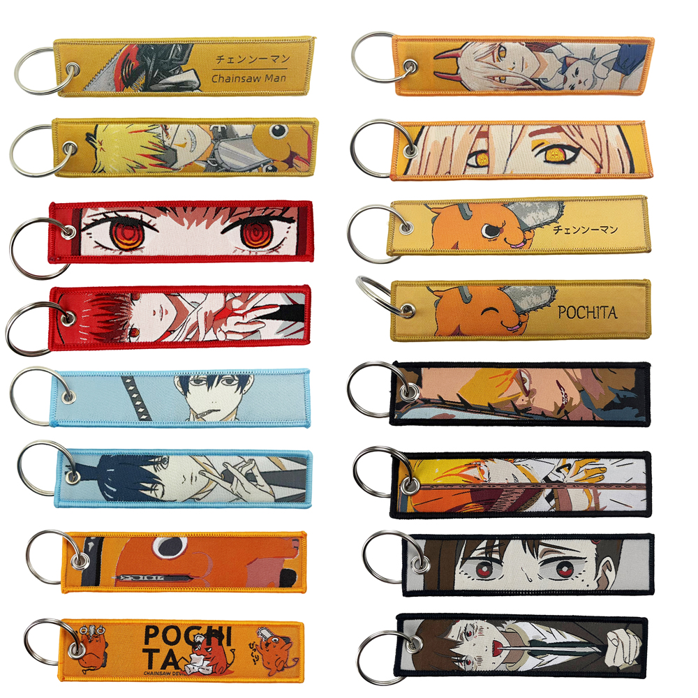 Anime haft Key Jet Tag breloczek breloki z motywem kreskówkowym uchwyt na brelok wisiorek prezent hurtownia akcesoria do breloków klucz