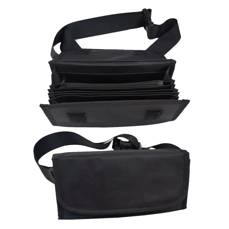 Multifunktions tragbare Multi-Taschen Münz-Aufbewahrung tasche Kellner Fahrer Brieftasche Gürtel tasche Bargeld Quittung Rechnungen Münzen Veranstalter sicher