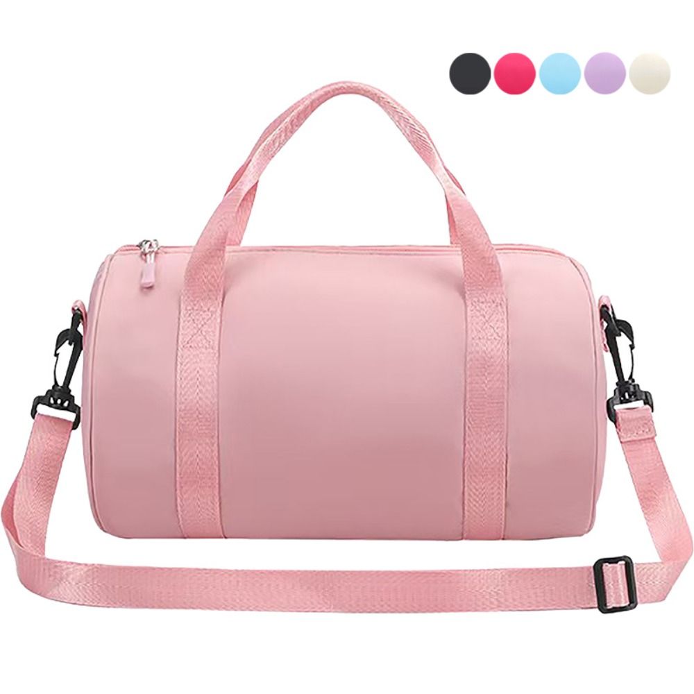 Einfarbige Mini-Sporttasche für Damen, große Kapazität, Sporttaschen, leichte, wasserdichte Umhängetaschen, tragbare Yoga-Tasche