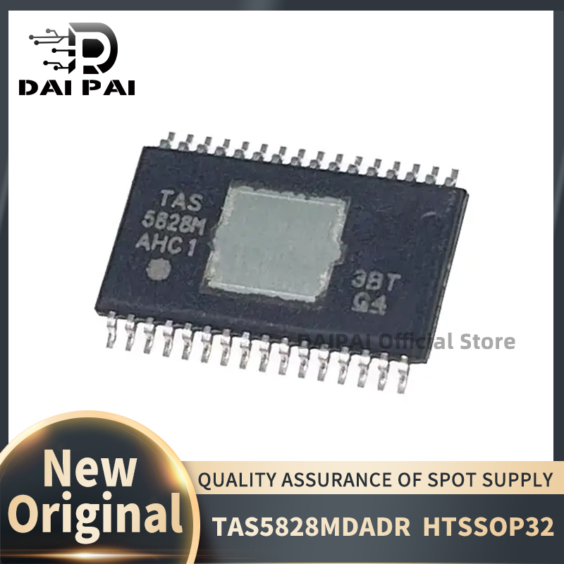 (5 stks-20 stks/partij) 100% Nieuwe originele TAS5828MDADR TAS5828M TAS 5828M HTSSOP32 Chipset