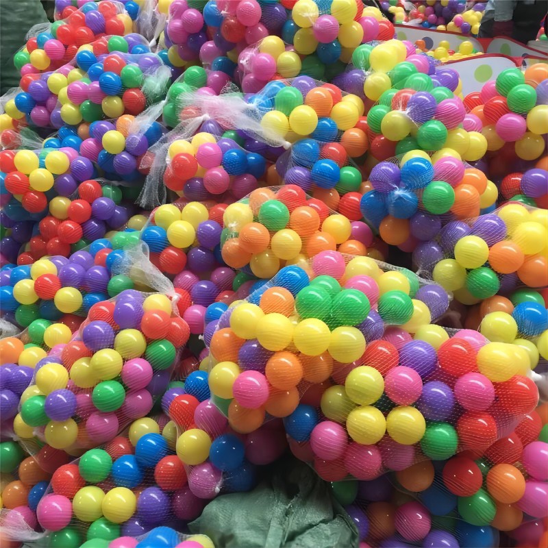 100 pçs bola de esporte ao ar livre colorido água macia piscina oceano onda bola bebê eco-friendly estresse bola de ar tenda brinquedos para crianças