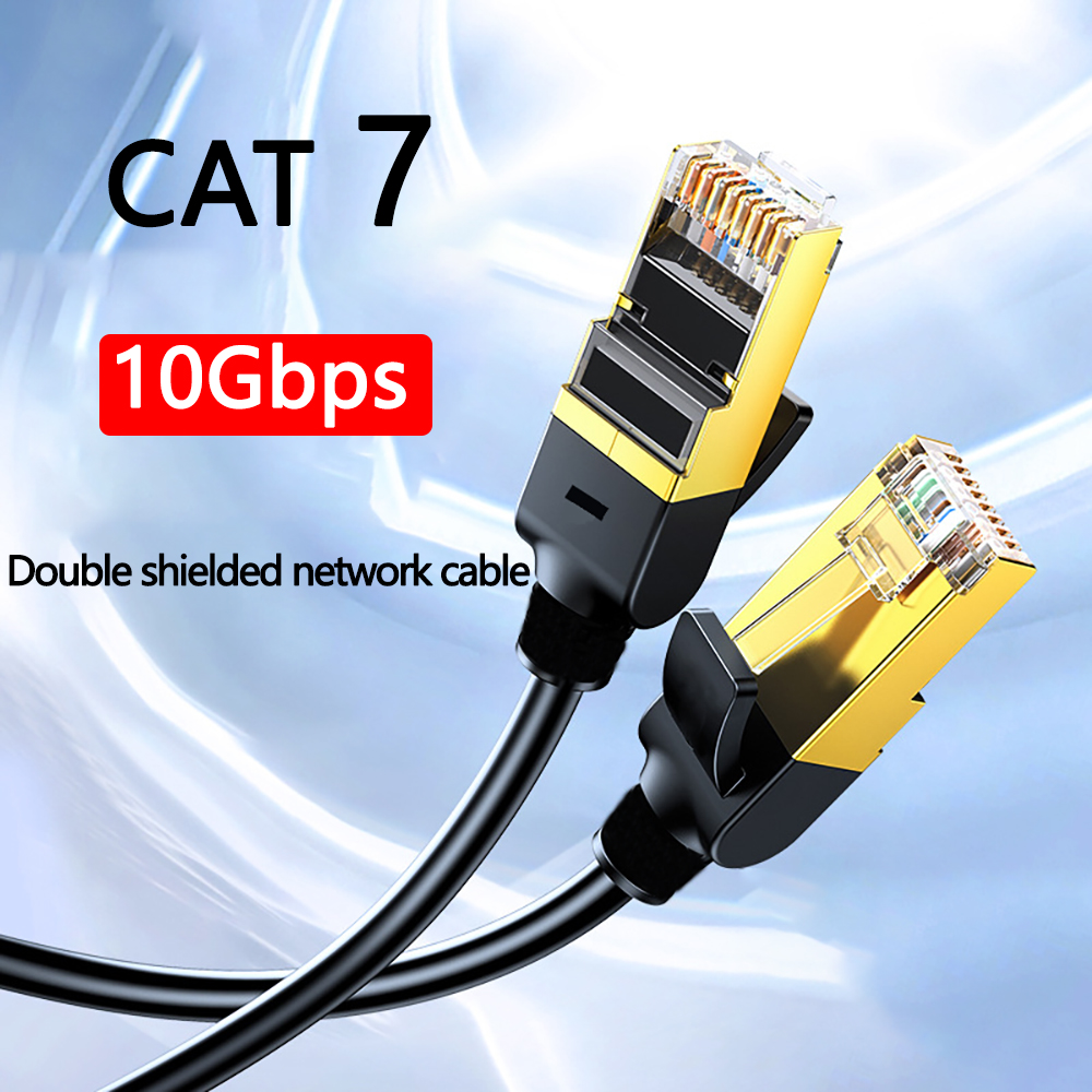 Cavo Ethernet CAT7 Cavo di rete Lan RJ45 da 10 Gb Cavo patch Ethernet di rete Cavo di rete CAT 7 per router di computer portatile