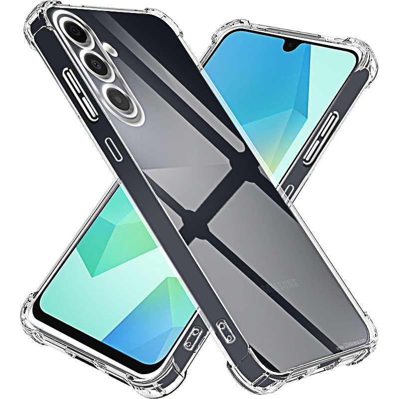 Custodia per telefono trasparente per Samsung Galaxy A16 5g 4g A15 A25 A35 A55 A54 A34 A24 A14 Custodia trasparente in TPU Cover posteriori antiurto