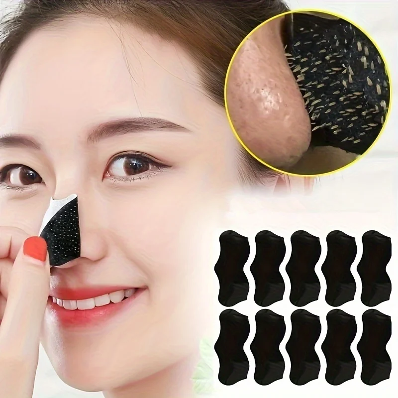 15 pièces bandes de points noirs pour le nez nettoyage en profondeur taches nasales autocollants de points pour le visage masque nasal Shill pour l'acné et la tête noire-dropship