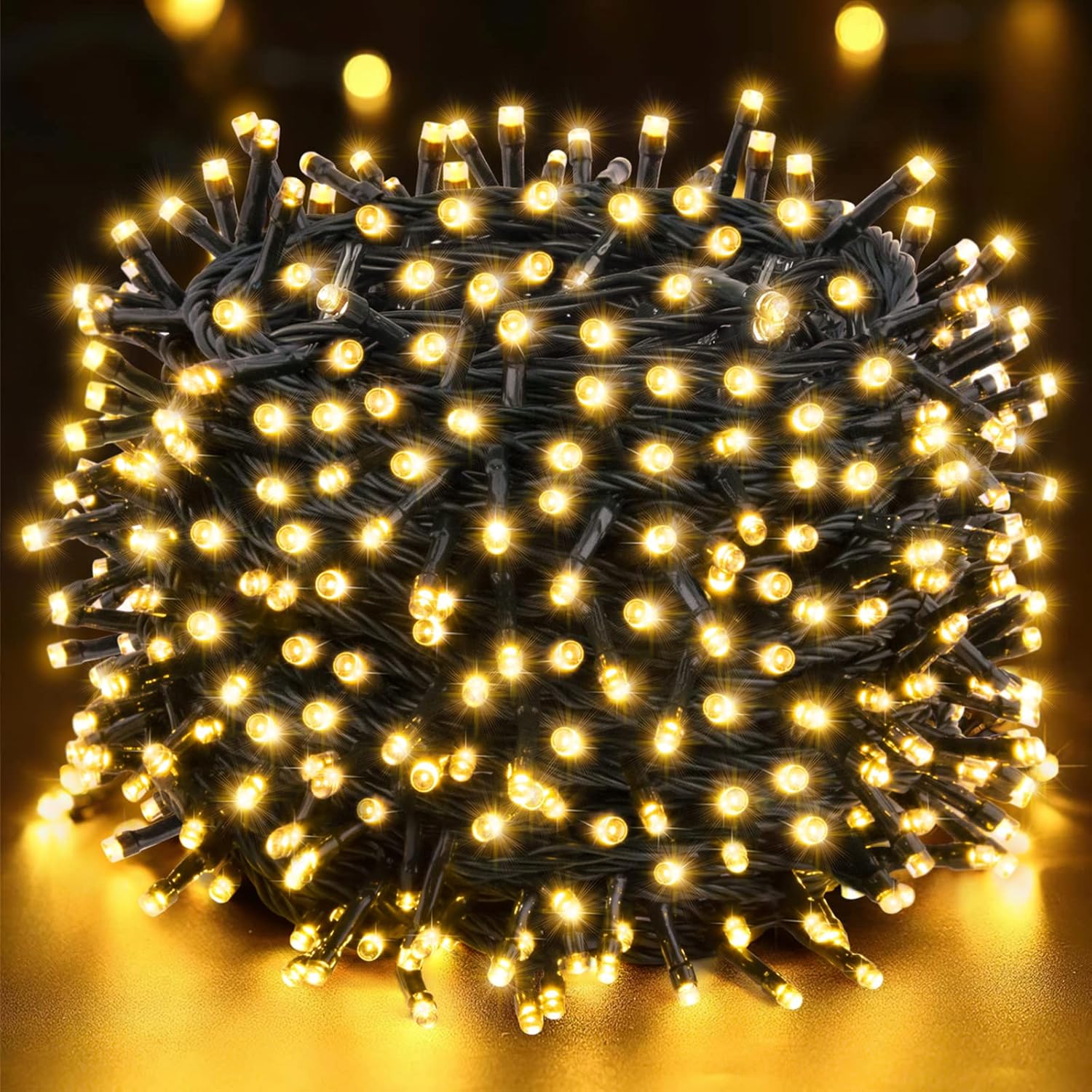 110V 220V luces LED de Navidad guirnalda de hadas cadena de luces 10M-100M enchufe UE/EE. UU. para jardín al aire libre vacaciones decoración de fiesta de año nuevo