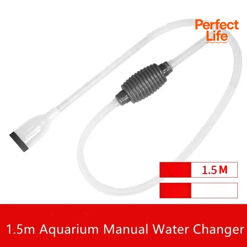 New Fish Tank Water Changer, Sand Washer, Water Pump, Fish Tank Water Absorber, Siphon Pipe, Manual Water Changer, Toilet