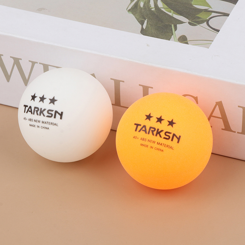 10 Pcs Neue Material ABS 40 + Gelb Weiß Farbe Ping Pong Bälle Professionelle Tisch Tennis Training Bälle 3 Sterne
