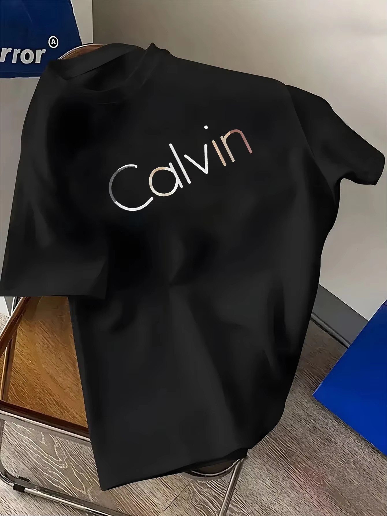 Calvin Heren T-shirt Vrijetijdsmode Katoenen T-shirts met korte mouwen Hoge kwaliteit Luxe merk T-shirt Zomer Streetwear Y2kTops