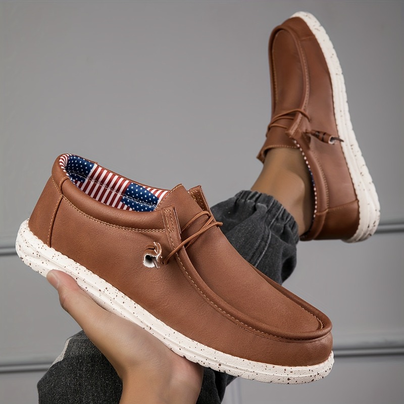 Herenschoenen Loafers Zachte Comfortabele Gevulkaniseerde Schoenen Platte Schoenen Heren Wandelschoenen Instapper Casual Loafers Heren Bootschoenen
