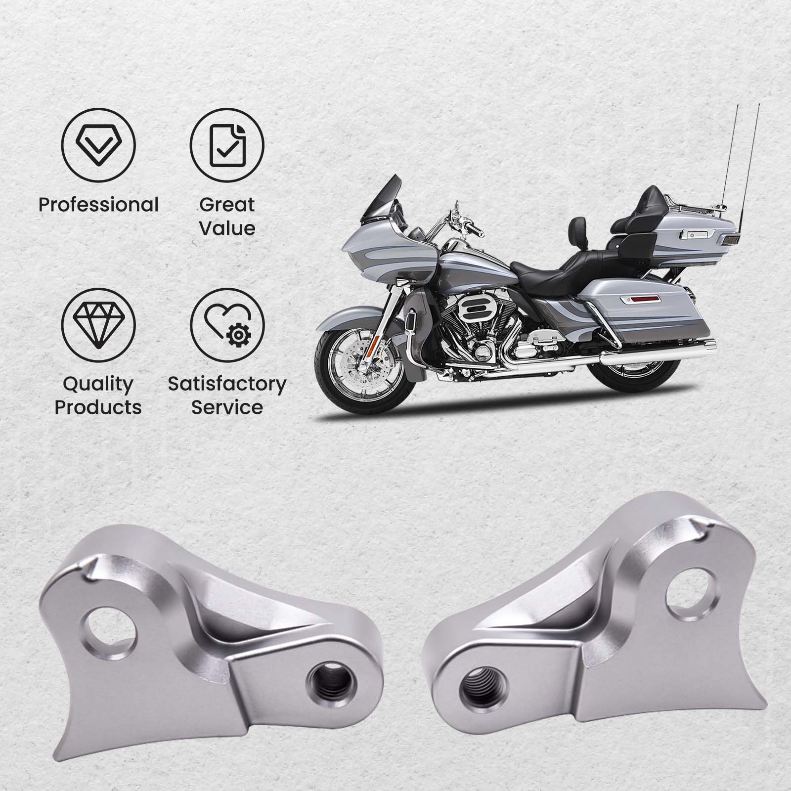 Kit d'abaissement arrière 1 "pour Harley-Davidson, Road King Street, foetal de 2017-2022