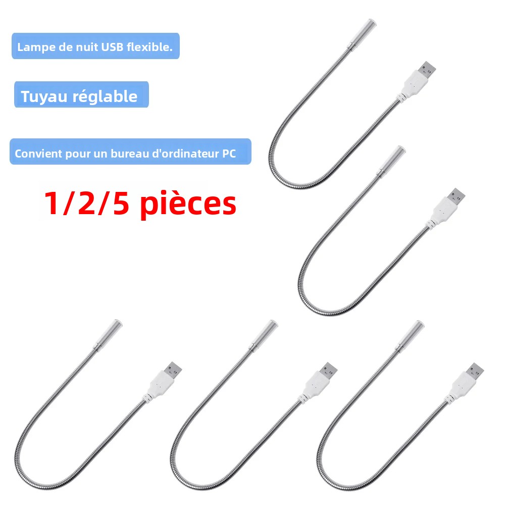 Mini livre USB lumières lampes LED USB portables lampe de lecture Ultra lumineuse pour batterie externe Camping PC ordinateurs portables USB veilleuses