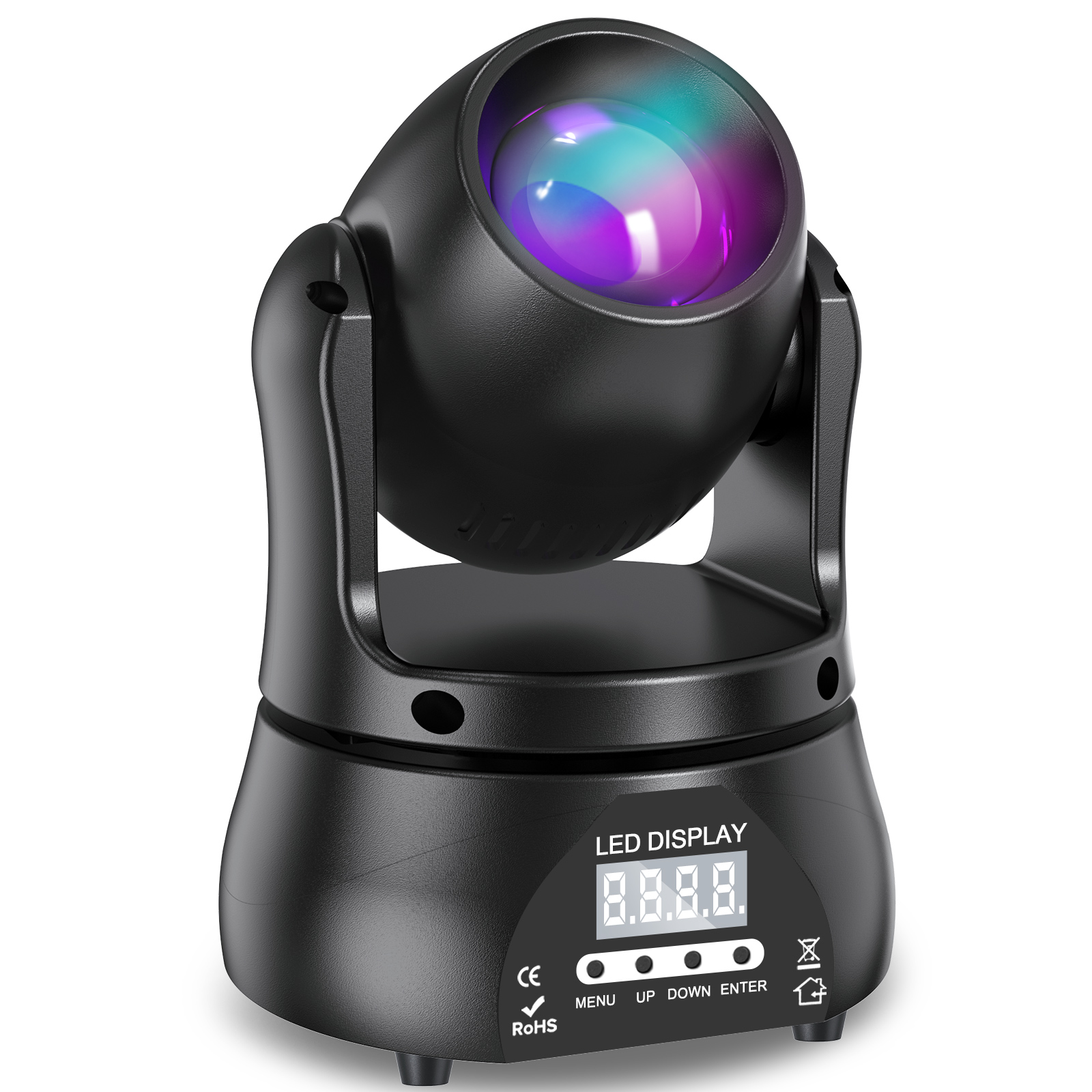 U'King 40W faisceau lumière principale mobile DMX512 RGBW lumière de scène pour DJ Concert fête mariage discothèque éclairage d'effet professionnel