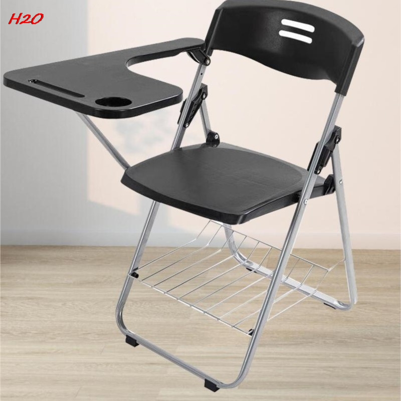 ライティングボード付きh2o統合トレーニングチェア,会議,学習,折りたたみ式,新品,トレンディ