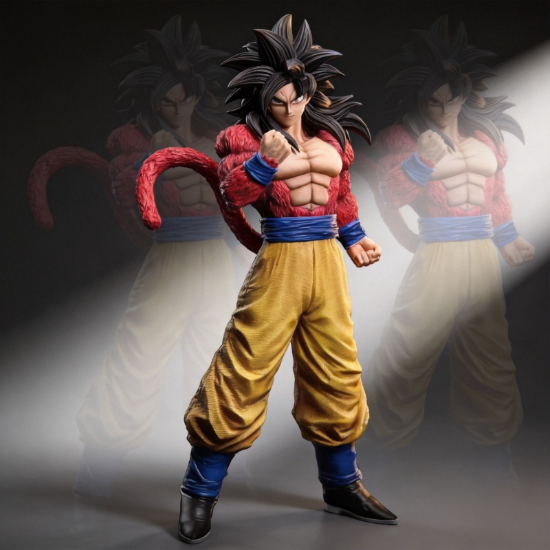 Anime Dragon Ball Z Figur Son Goku Figur SSJ4 PVC Actionfigur Sammlermodell Spielzeug Geschenke